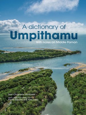cover image of A Dictionary of Umpithamu, with notes on Middle Paman
